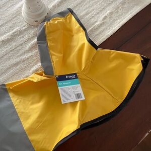 NWT Frisco Dog Yellow Raincoat